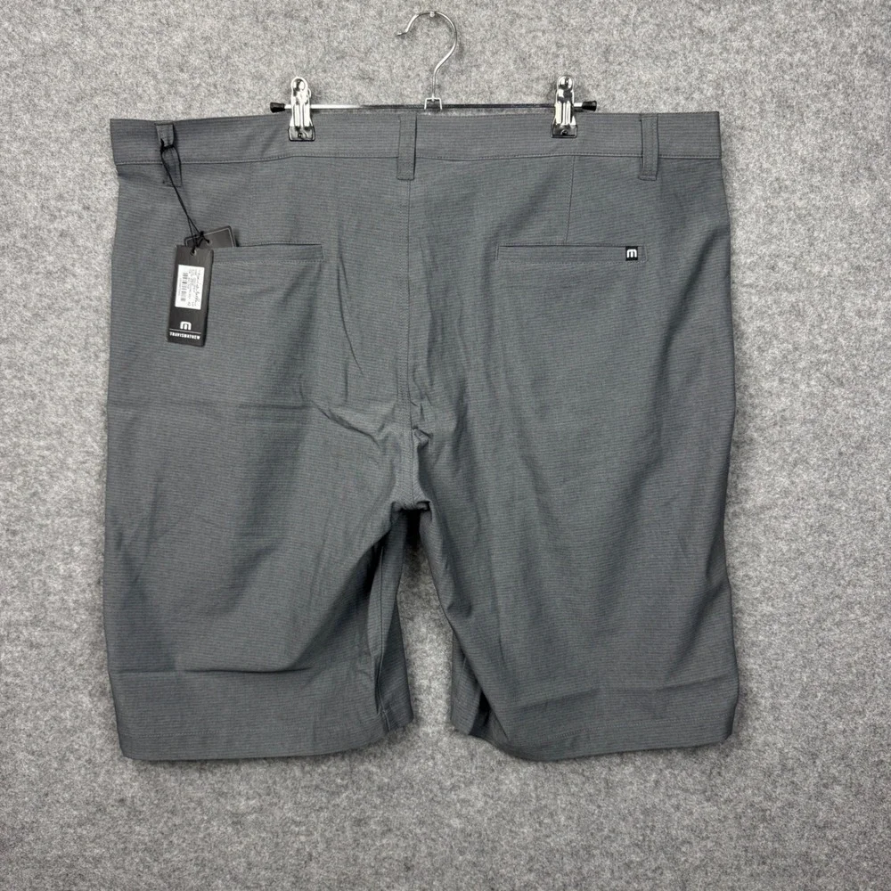 TravisMathew‎ Sand Harbor Golf Shorts Mens 42 Heather Dark Grey 1MW387 NWT